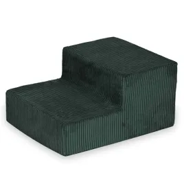 schodek-do-piankowego-plac-zabaw-sztruks-zielony