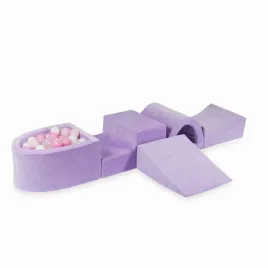piankowy-plac-zabaw-micro-velvet-soft-fioletowy-z-mostkiem-i-basenem