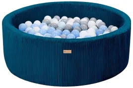 suchy-basen-sztruksowy-90-cm-z-200-pileczkami-granat-baby-blue