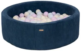 suchy-basen-sztruksowy-90-cm-z-200-pileczkami-granat-rozowy-niebieski