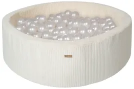 suchy-basen-z-pileczkami-200szt-sztruks-90-cm-kolor-basenu-pilek-ecru