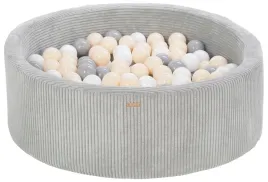 suchy-basen-z-pileczkami-200szt-sztruks-90-cm-kolor-basenu-pilek-szary