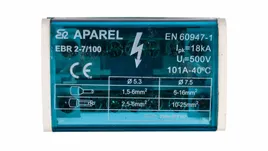 blok-listew-rozdzielczych-2-biegunowy-100a-ebr-2-7-100-r33ra-02020100101