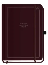 kalendarz-nauczyciela-a5-192-oprawa-twarda-burgund-interdruk