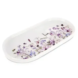 talerz-do-serwowania-porcelanowy-kwiaty-louka-25x12-cm