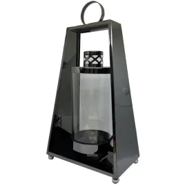 latarenka-dekoracyjna-trapez-azurowa-ln-2529-metalowa-duza-grafitowa-34cm