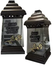 znicz-dekoracyjny-szklany-lampion-maly-trapez-zloty-roza-pamiec-31cm