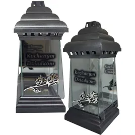 znicz-dekoracyjny-szklany-lampion-maly-trapez-srebrny-roza-dziadkowie-31cm