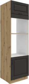 szafka-kuchenna-stilo-60-dpm-210-2f-grafit-mat-dab-artisan