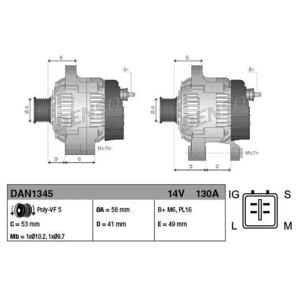 alternator-denso-dan1345-jakosc-czesci-zgodnie-z-gvo-q-oryginal-z-logo-producenta-czesci-oem-oes