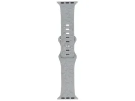 pasek-glacierx-silicone-textured-stone-gray-do-apple-watch-38-40-41mm