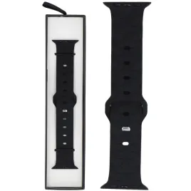 pasek-do-apple-watch-glacierx-silicone-rhombille-42-44-45-49-mm-czarny