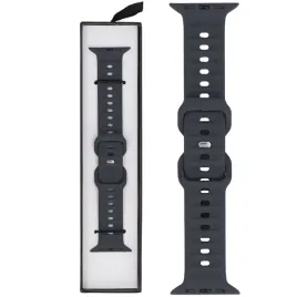 pasek-glacierx-silicone-ribbed-do-apple-watch-42-44-45-49-mm-antracytowy