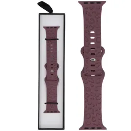 pasek-glacierx-silicone-leopard-vintage-mauve-do-apple-watch-38-40-41-mm