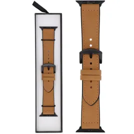 pasek-do-smartwatcha-glacierx-vintage-leather-tan-brown-apple-watch