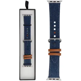 pasek-glacierx-classic-denim-ink-blue-do-apple-watch-38-40-41-mm