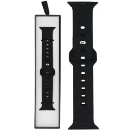 pasek-glacierx-silicone-wave-black-do-apple-watch-38-40-41-mm