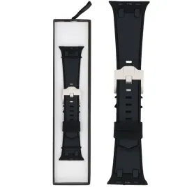 pasek-glacierx-silicone-fibertouch-black-do-apple-watch-42-44-45-49-mm