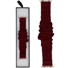 pasek-glacierx-stretch-cloudband-bordowy-do-apple-watch-38-40-41-mm