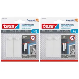 tesa-gwozdz-wieszak-haczyk-samoprzylepny-do-1kg-obrazow-tapeta-tynk-2x2szt