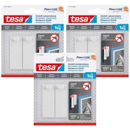 tesa-gwozdz-wieszak-haczyk-samoprzylepny-do-1kg-obrazow-tapeta-tynk-3x2szt