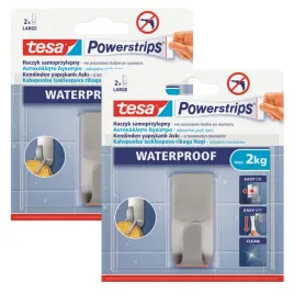tesa-haczyk-wieszak-samoprzylepny-lazienkowy-wodoodporny-do-2kg-metalowy-x2