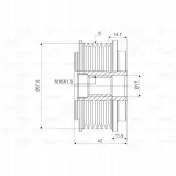 kolo-pasowe-alternatora-vw-jakosc-czesci-zgodnie-z-gvo-q-oryginal-z-logo-producenta-czesci-oem-oes