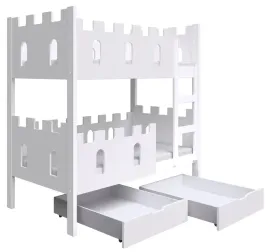 lozko-pietrowe-75x180-cm-castelo-z-szufladami-bialy