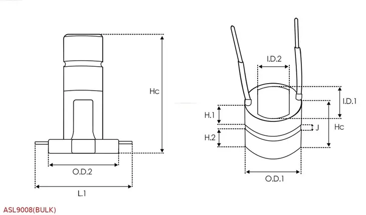 pierscien-komutator-alternatora-numer-katalogowy-oryginalu-asl9008-bulk