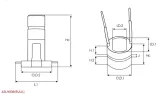 pierscien-komutator-alternatora-numer-katalogowy-oryginalu-asl9008-bulk