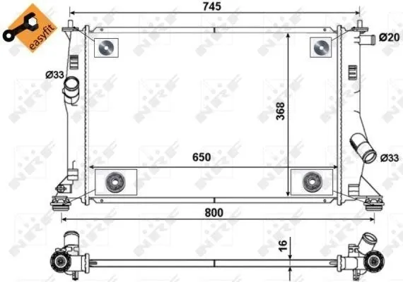 chlodnica-mazda-5-18-20-05-stan-nowy
