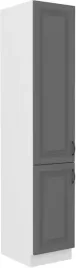 szafka-kuchenna-stilo-40-dk-210-2f-dustgrey-bialy-mat