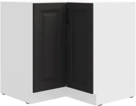 szafa-kuchenna-dolna-narozna-stilo-90x90-dn-2f-bb-grafit-mat-bialy-mat