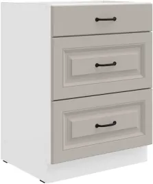 szafka-kuchenna-dolna-stilo-60-d-3s-bb-claygrey-bialy-mat