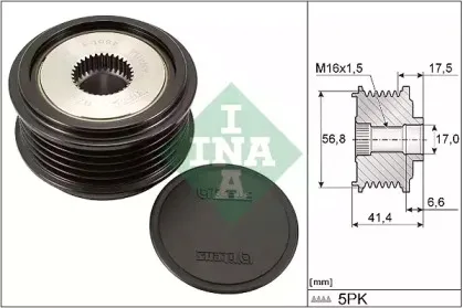 kolo-pasowe-alternatora-opel-waga-z-opakowaniem-2-kg