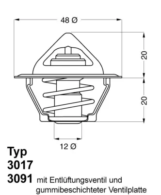 termostat-opel-92c-10-16-stan-nowy
