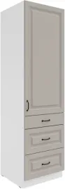 szafka-kuchenna-stilo-60-dks-210-3s-1f-claygrey-bialy-mat