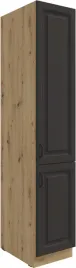 szafka-kuchenna-stilo-40-dk-210-2f-grafit-mat-dab-artisan