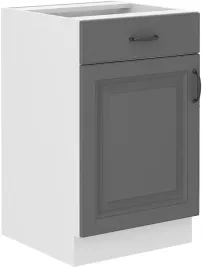 szafka-kuchenna-dolna-stilo-50-d-1f-1s-bb-dustgrey-bialy-mat