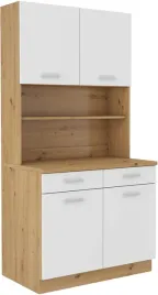 kredens-bufet-maria-100cm-kuchnia-na-dzialke-bialy-mat-dab-artisan