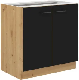 szafka-kuchenna-dolna-modena-80-d-2f-bb-czarny-mat-dab-artisan