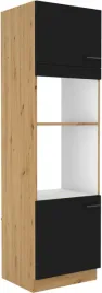 szafka-kuchenna-modena-60-dpm-210-2f-czarny-mat-dab-artisan