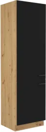 szafka-kuchenna-modena-60-lo-210-2f-czarny-mat-dab-artisan