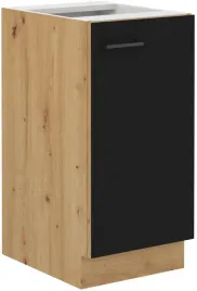 szafka-kuchenna-dolna-modena-40-d-1f-bb-czarny-mat-dab-artisan