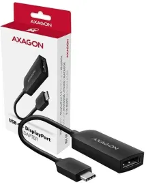 axagon-rvc-dp-adapter-kablowy-022-m-usb-type-c-displayport-czarny