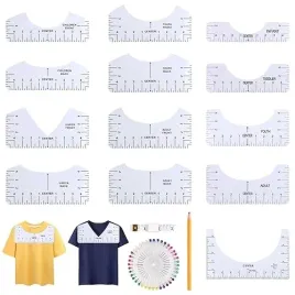 zestaw-16-linijek-do-wyrownywania-t-shirtow-zrob-to-sam-zestaw-linijek