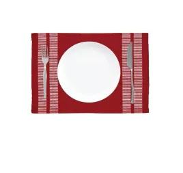 podkladka-bawelniana-zebrowana-stolowa-czerwona-encasa-dwie-sztuki