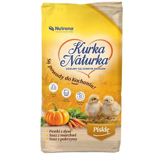 Karma dla kur Kurka Naturka Nutrena Pisklę 25 kg