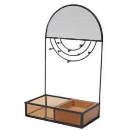 organizer-stojak-wieszak-metalowy-na-bizuterie-z-lustrem-czarny