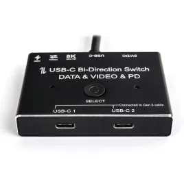 rozgaleznik-8k-30hz-sumator-usb-c-bi-direction-1x2-lub-2x1-spacetronik